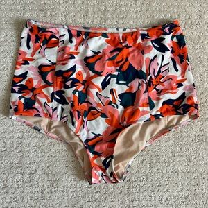 kortni jeane high waist swim bottoms